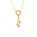 Mushawak's Gold-Plated Silver Necklace - Small (MC19)