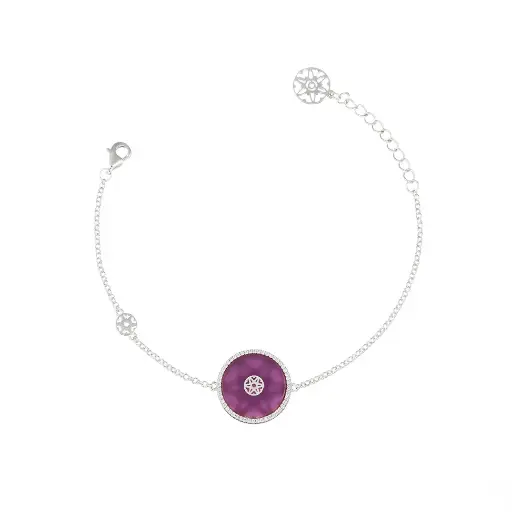 [H07138] Kai Amethyst Bracelet