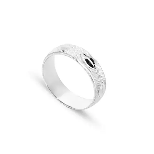 Men Silver Engagement Ring (MER52)