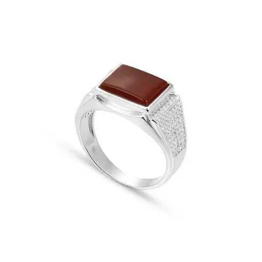 Men Silver Ring (RA5893)