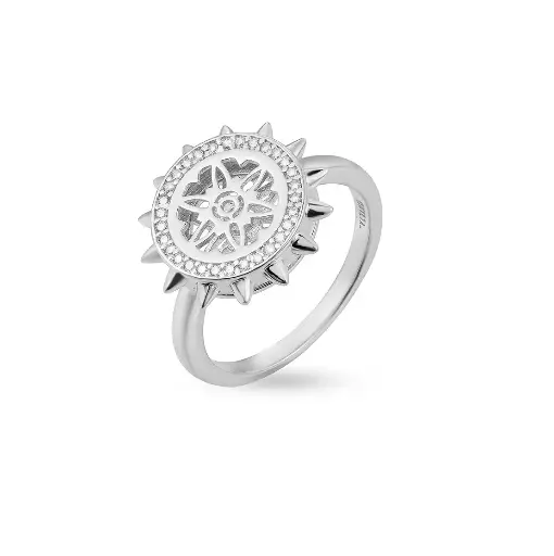 [p9555] Spiky's Silver Ring (SPC9)