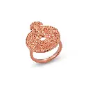 Sumood's Rose Gold-Plated Silver Ring (SC9)