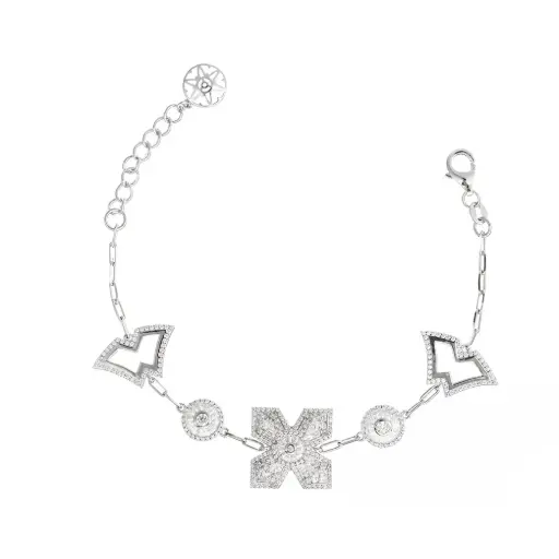 [H10470] Erth Silver Bracelet  (EC14)