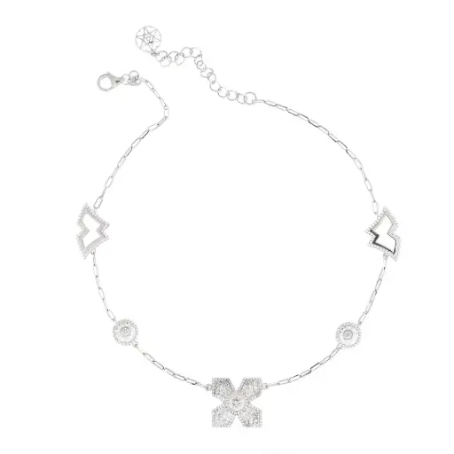 [H10399] Erth Silver Choker (EC7)