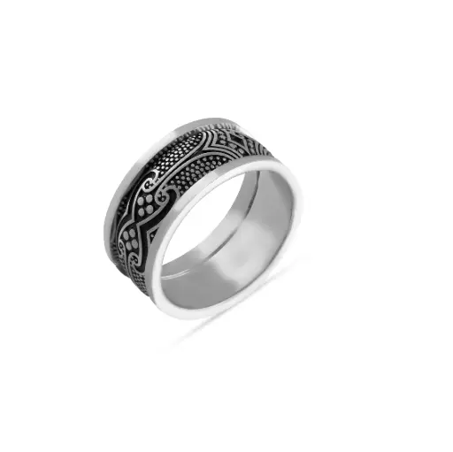 Men Silver Engagement Ring (MER124)