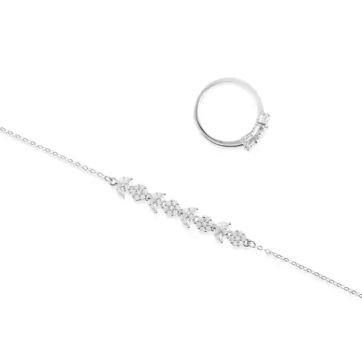 [H10075] طقم اسوارة و خاتم