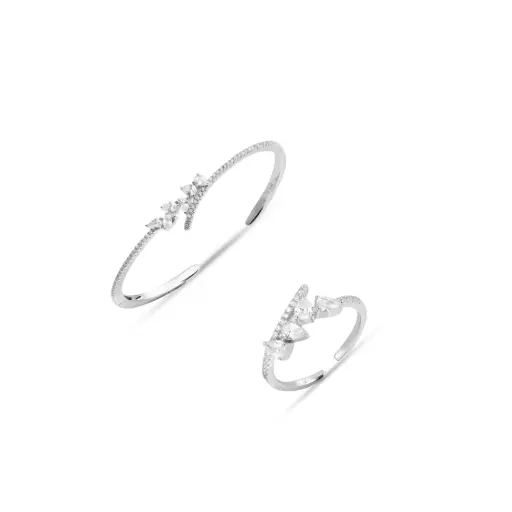 [H19101] Women Bangle with Ring