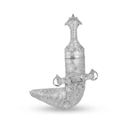 [H-M-KH-21473] Omani Khanjar With Belt (H-M-KH-21473)  