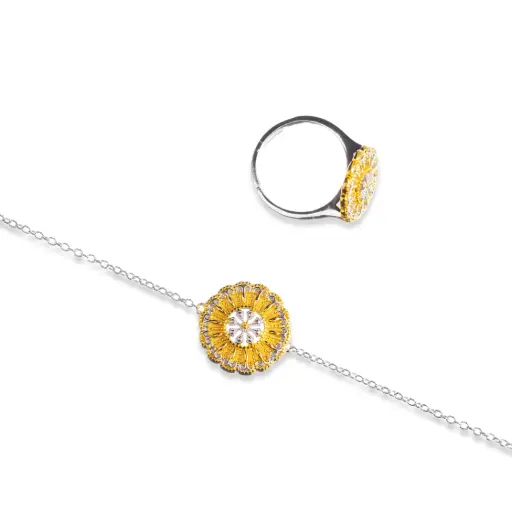 Women Bracelet & Ring (H-W-BR-22264)