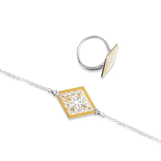 طقم اسوارة و خاتم (H-W-BR-22751)