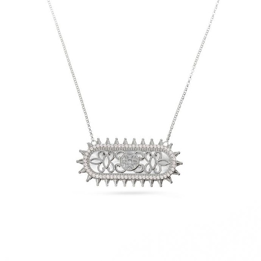 Alia's Silver Necklace - Large (AC3)