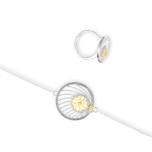 Women Bracelet and Ring (BR002)