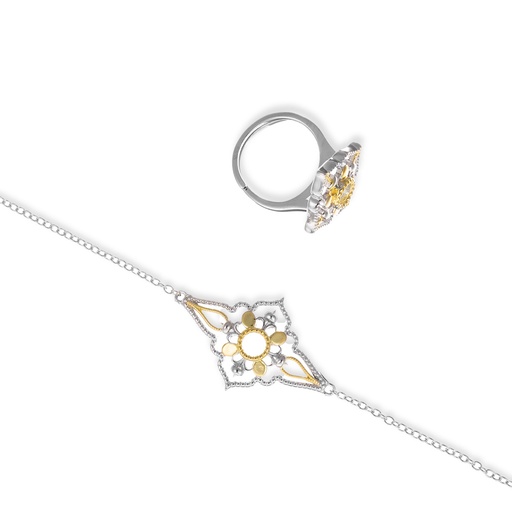 Women Bracelet and Ring (BR015)